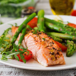 Lemon Herb Grilled Salmon