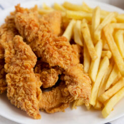Tenders with Fries