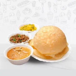 Halwa Puri Platter