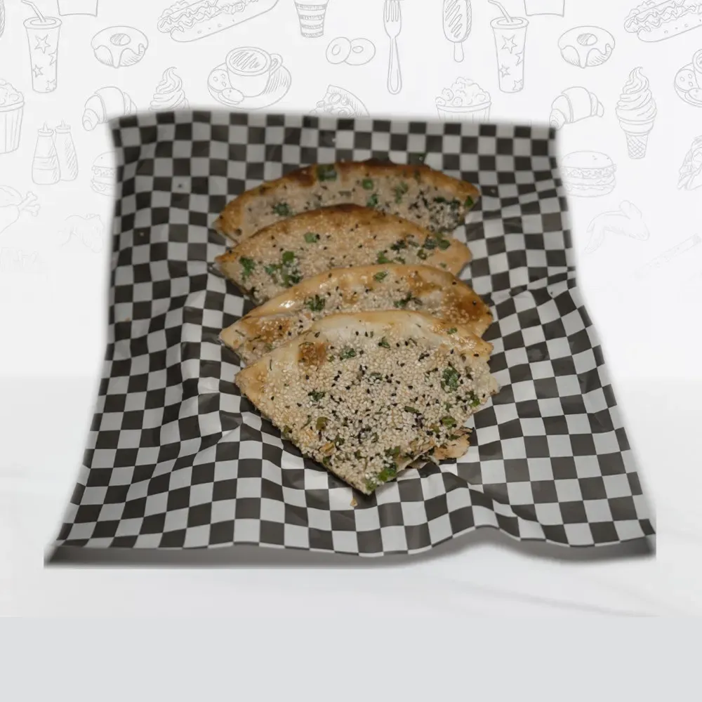 Chicken cheese naan
